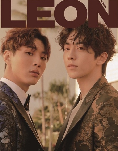 LEON KOREA 2019年5月号 ナムジュヒョク キムジス ナムジュヒョクとジス仲良し二人で雑誌の表紙に！｜2019.05/27 - 韓国